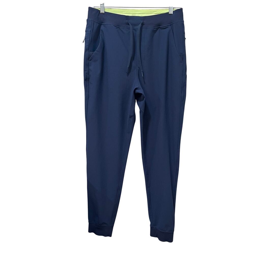 Birddogs Men’s Joggers Athletic Performance Pants w/ Built-in Liner Navy XL - Picture 4 of 10